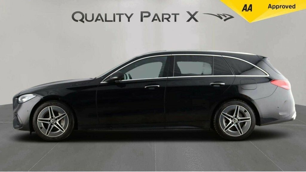Mercedes-Benz C Class Estate HK72BDF Black #4