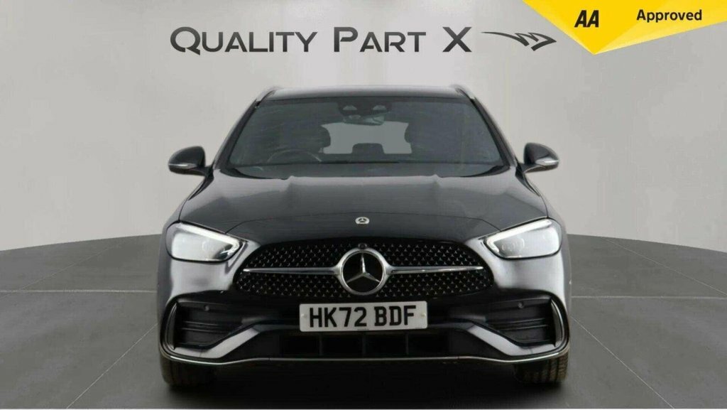 Mercedes-Benz C Class Estate HK72BDF Black #2