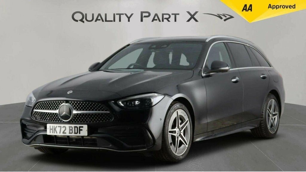 Mercedes-Benz C Class Estate HK72BDF Black #3