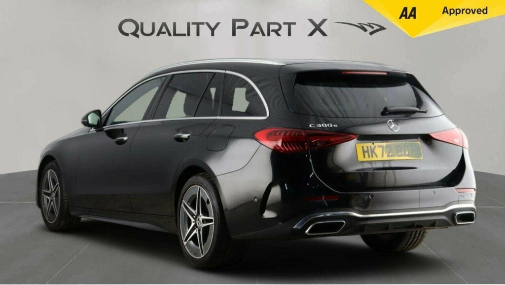 Mercedes-Benz C Class Estate HK72BDF Black #5