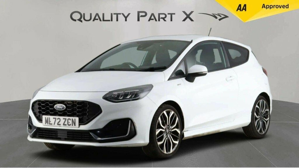 Ford Fiesta Hatchback ML72ZCN White #3