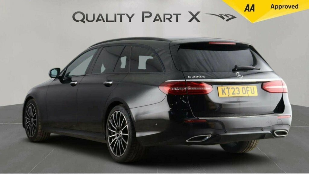 Mercedes-Benz E Class Estate KT23OFU Black #5