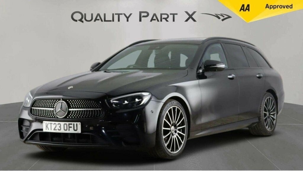 Mercedes-Benz E Class Estate KT23OFU Black #3