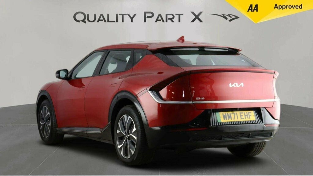 Kia EV6 Hatchback WM71EHF Red #5
