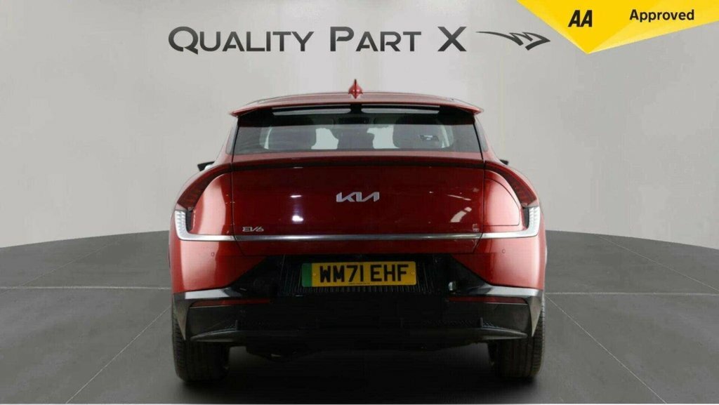 Kia EV6 Hatchback WM71EHF Red #6