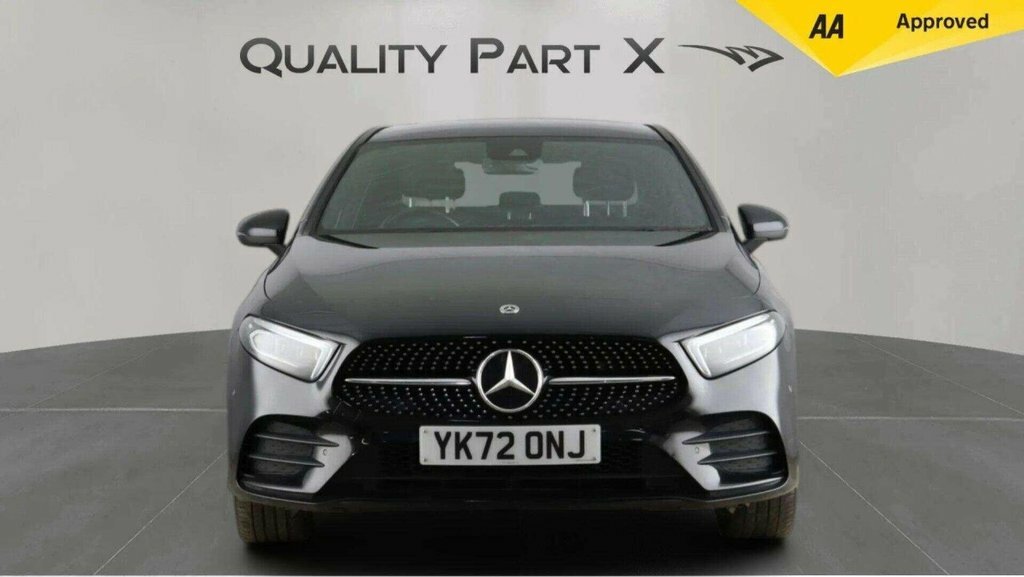 Mercedes-Benz A Class Saloon YK72ONJ Black #2