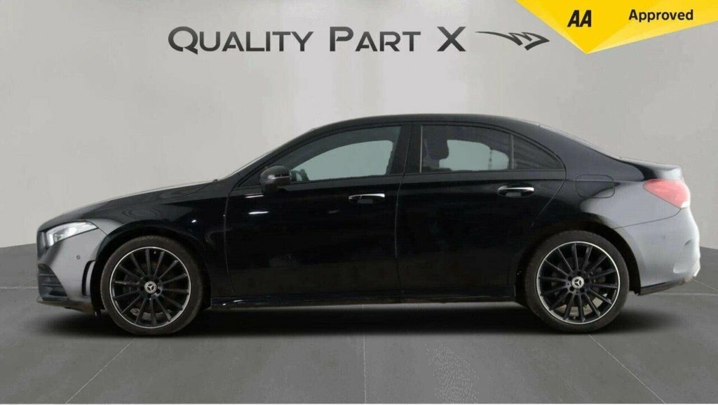 Mercedes-Benz A Class Saloon YK72ONJ Black #4