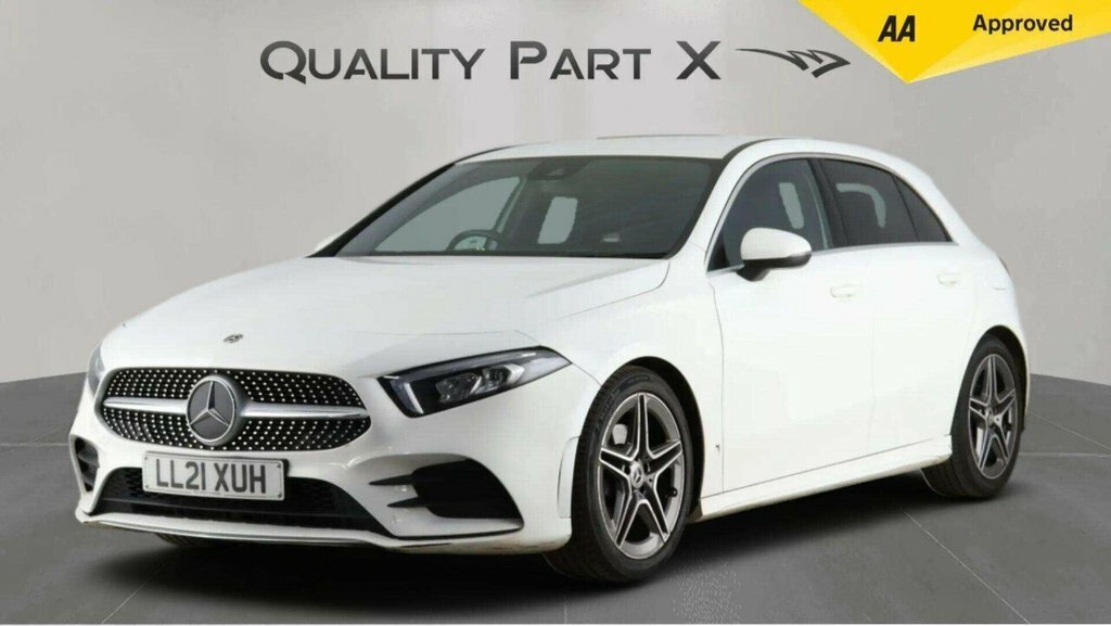 Mercedes-Benz A Class Hatchback LL21XUH White #3