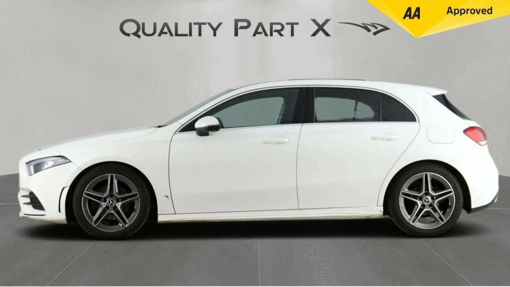 Mercedes-Benz A Class Hatchback LL21XUH White #4