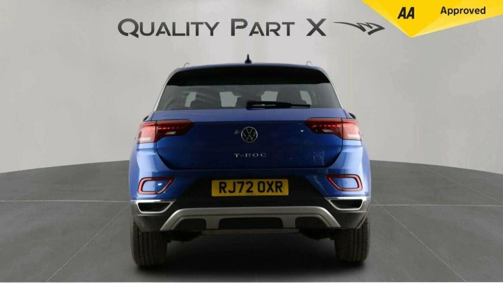 Volkswagen T-Roc Suv RJ72OXR Blue #6