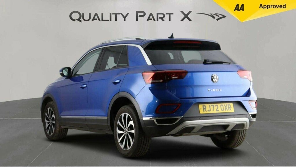 Volkswagen T-Roc Suv RJ72OXR Blue #5