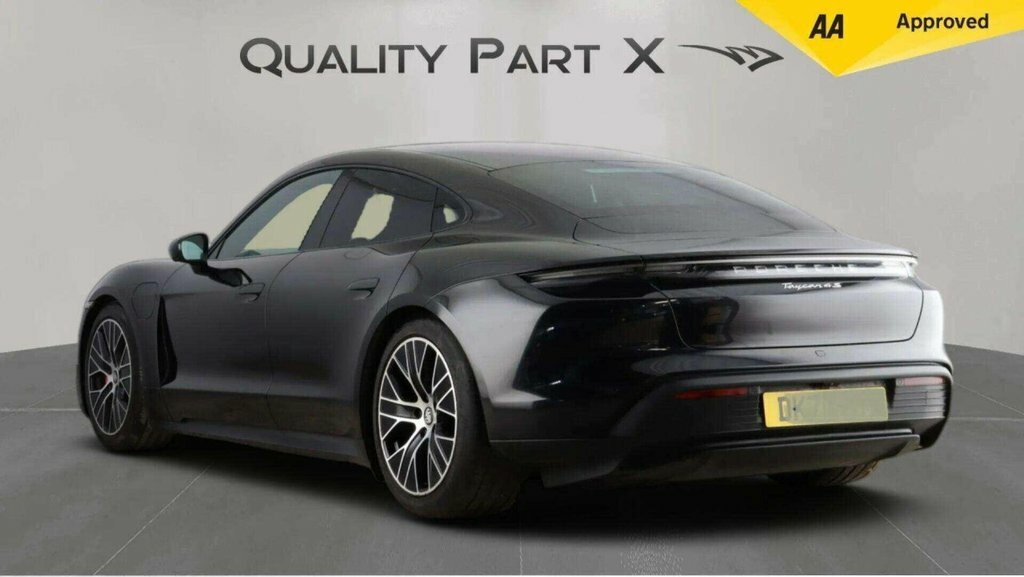 Porsche Taycan Saloon DK71RVM Black #5
