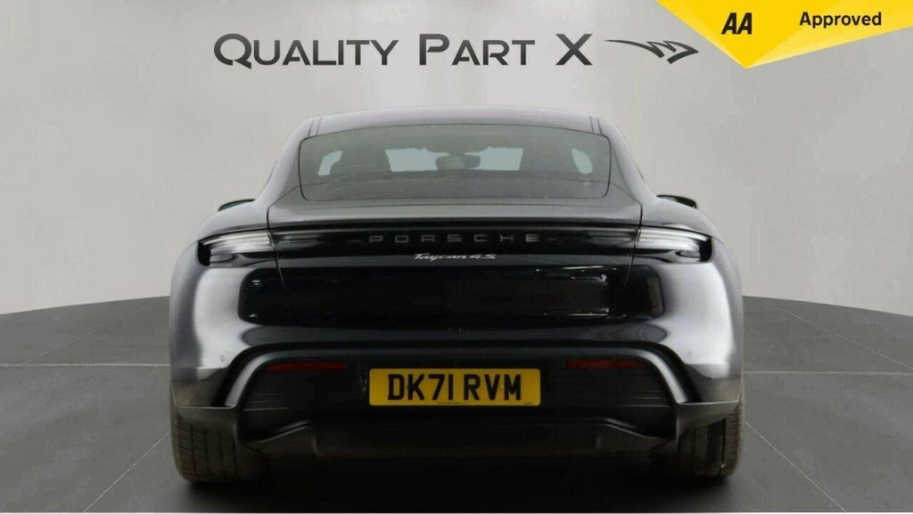 Porsche Taycan Saloon DK71RVM Black #6