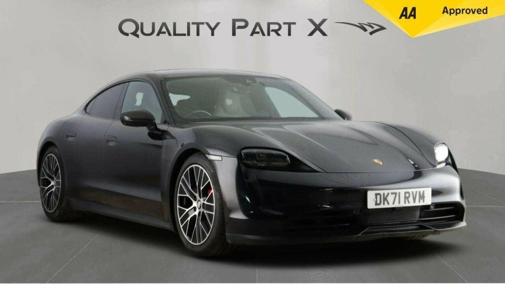 Porsche Taycan Saloon Black