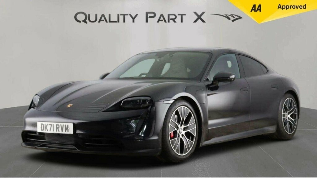 Porsche Taycan Saloon DK71RVM Black #3