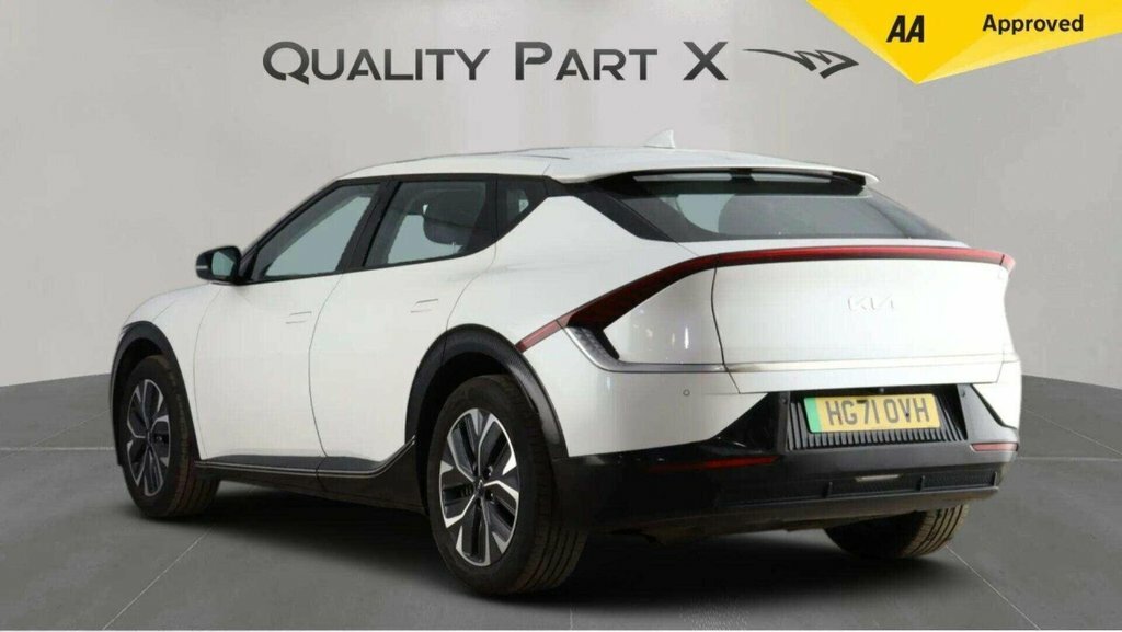 Kia EV6 Hatchback HG71OVH White #5