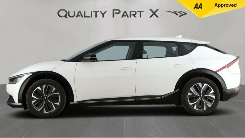 Kia EV6 Hatchback HG71OVH White #4