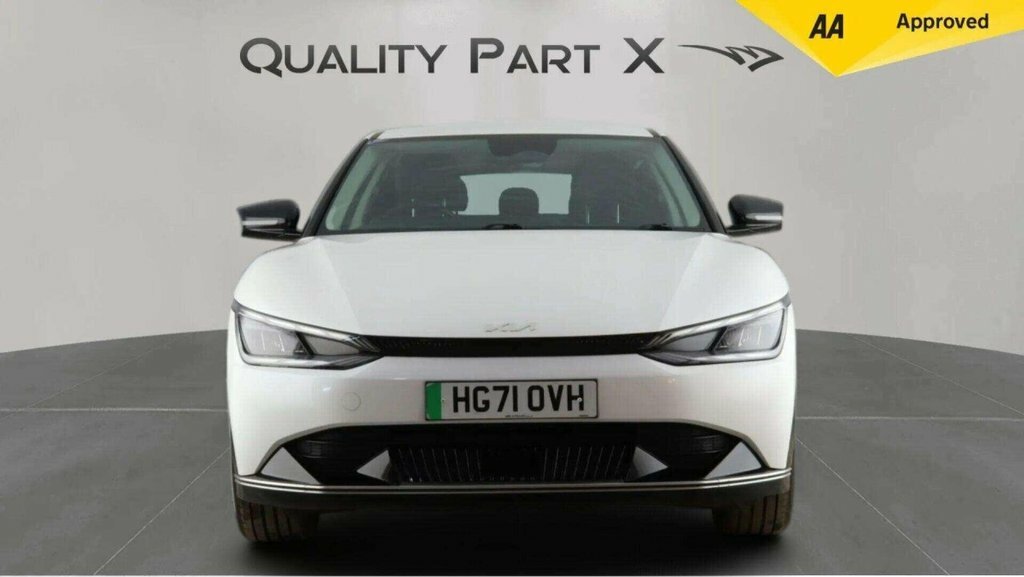 Kia EV6 Hatchback HG71OVH White #2