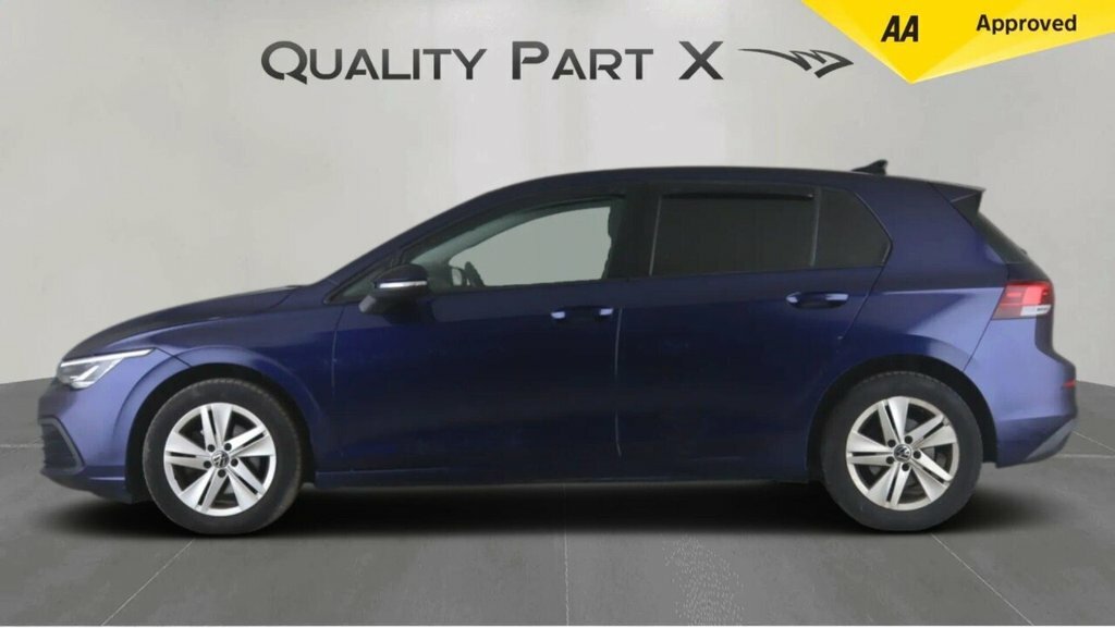 Volkswagen Golf Hatchback YJ23FRM Blue #4