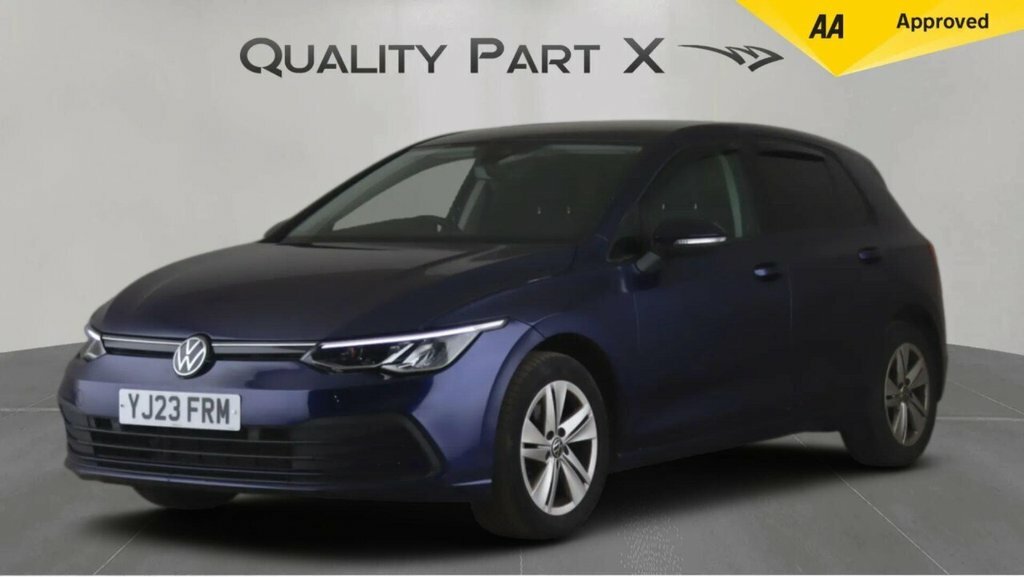 Volkswagen Golf Hatchback YJ23FRM Blue #3