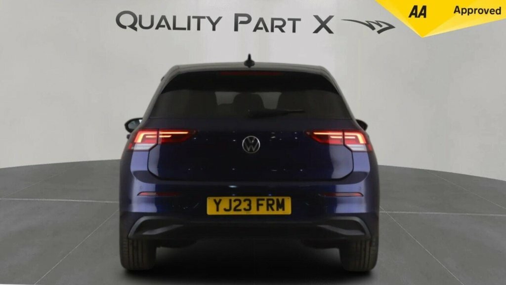 Volkswagen Golf Hatchback YJ23FRM Blue #6