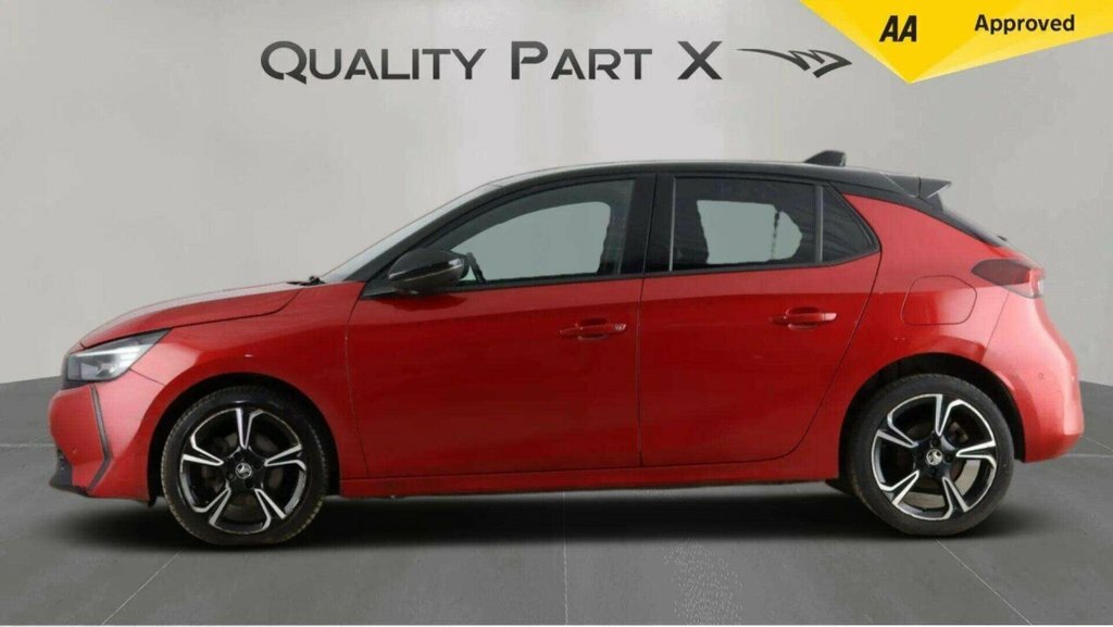 Vauxhall Corsa Hatchback ST73YHE Red #4