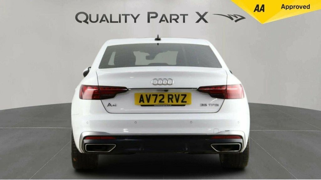 Audi A4 Saloon AV72RVZ White #6