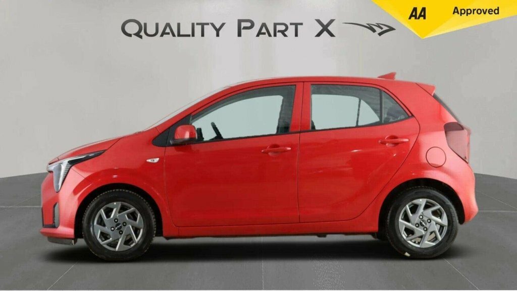 Kia Picanto Hatchback YB74VXJ Red #4