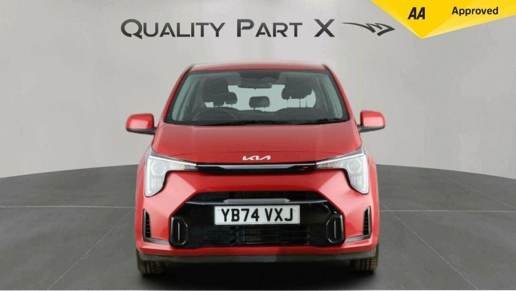 Kia Picanto Hatchback YB74VXJ Red #2