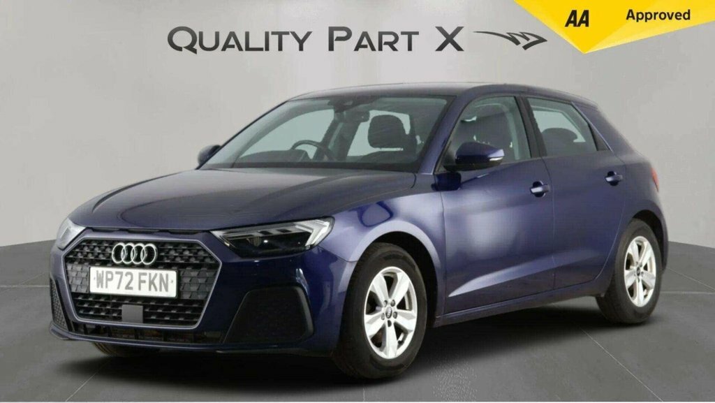 Audi A1 Hatchback WP72FKN Blue #3