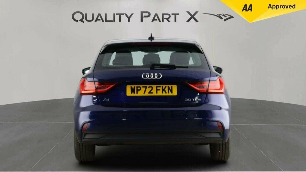 Audi A1 Hatchback WP72FKN Blue #6