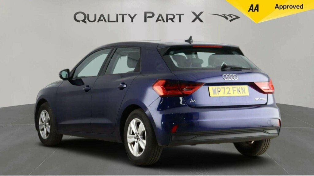 Audi A1 Hatchback WP72FKN Blue #5