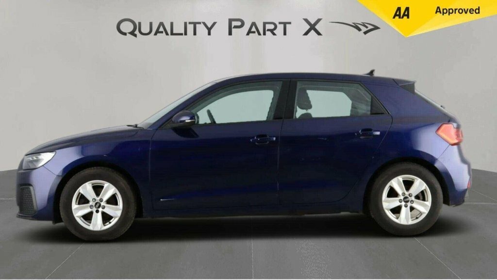Audi A1 Hatchback WP72FKN Blue #4