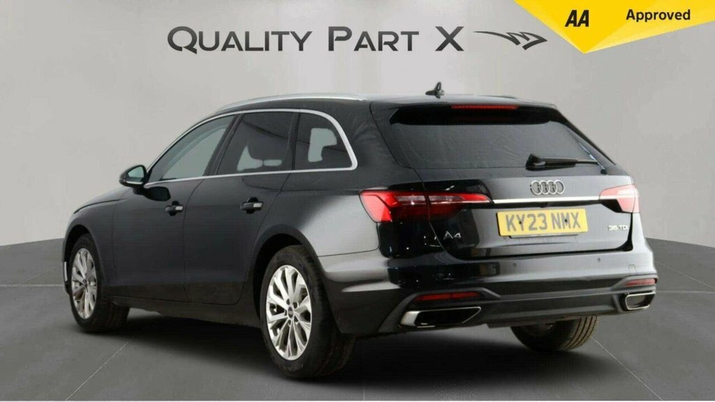 Audi A4 Avant Estate KY23NMX Black #5