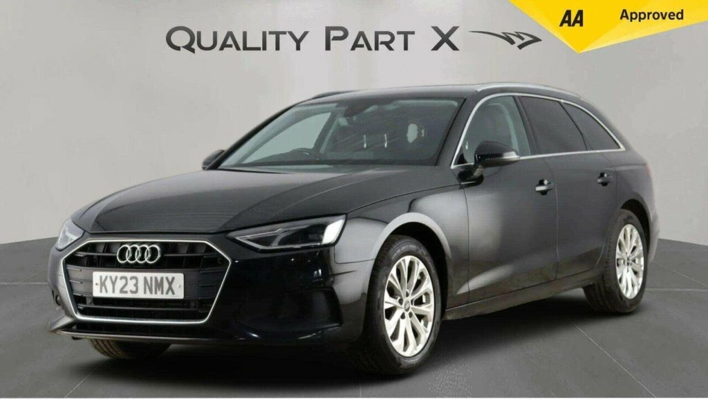 Audi A4 Avant Estate KY23NMX Black #3