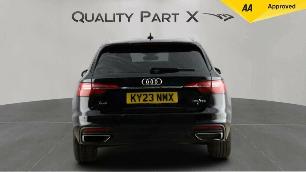Audi A4 Avant Estate KY23NMX Black #6