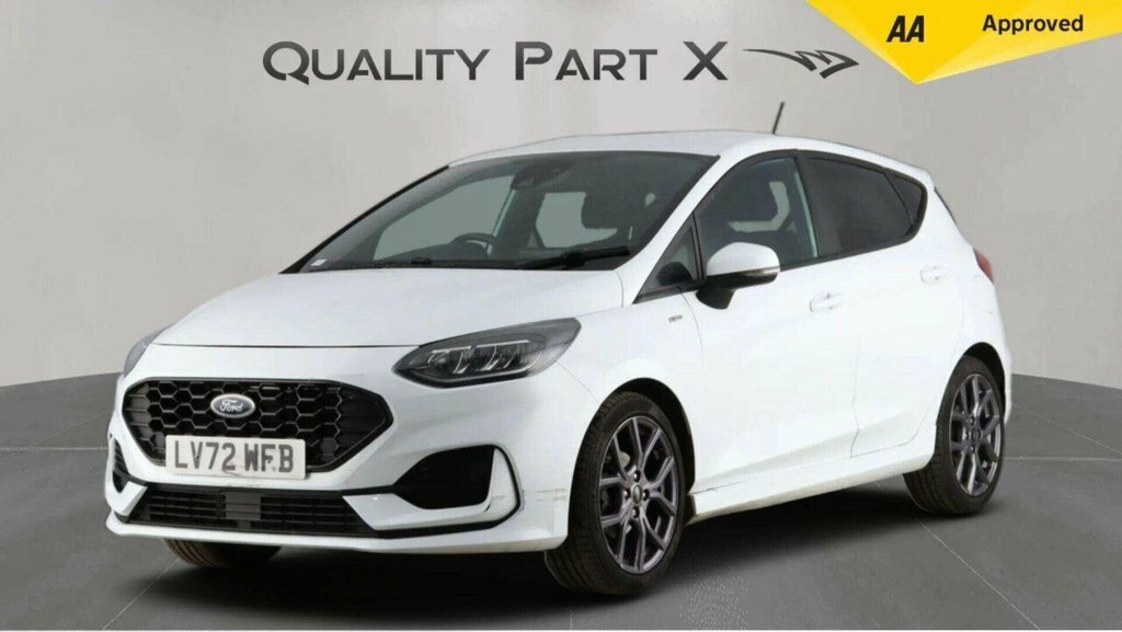 Ford Fiesta Hatchback LV72WFB White #3