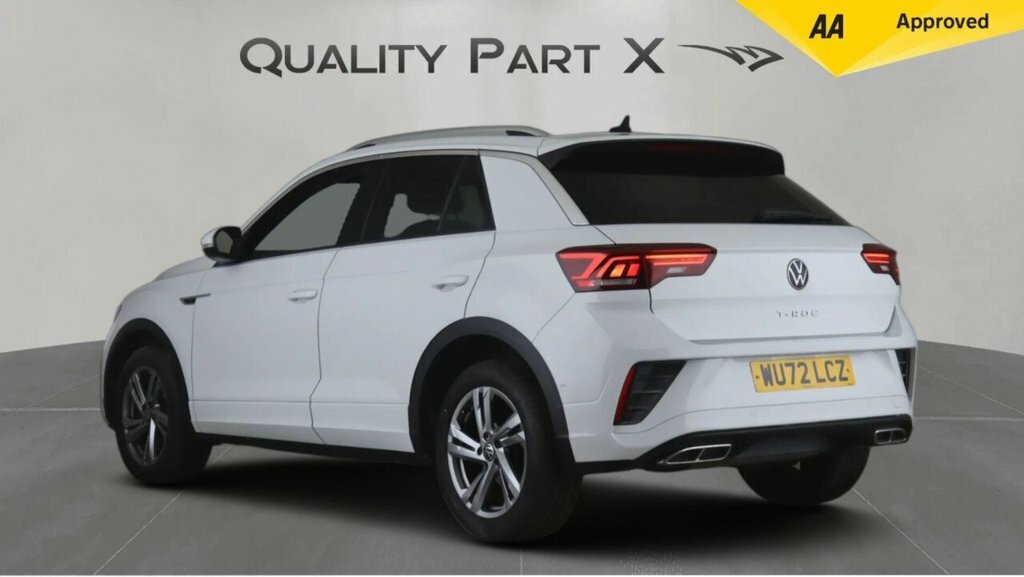 Volkswagen T-Roc Suv WU72LCZ White #5