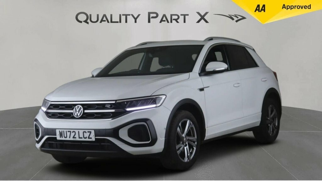Volkswagen T-Roc Suv WU72LCZ White #3