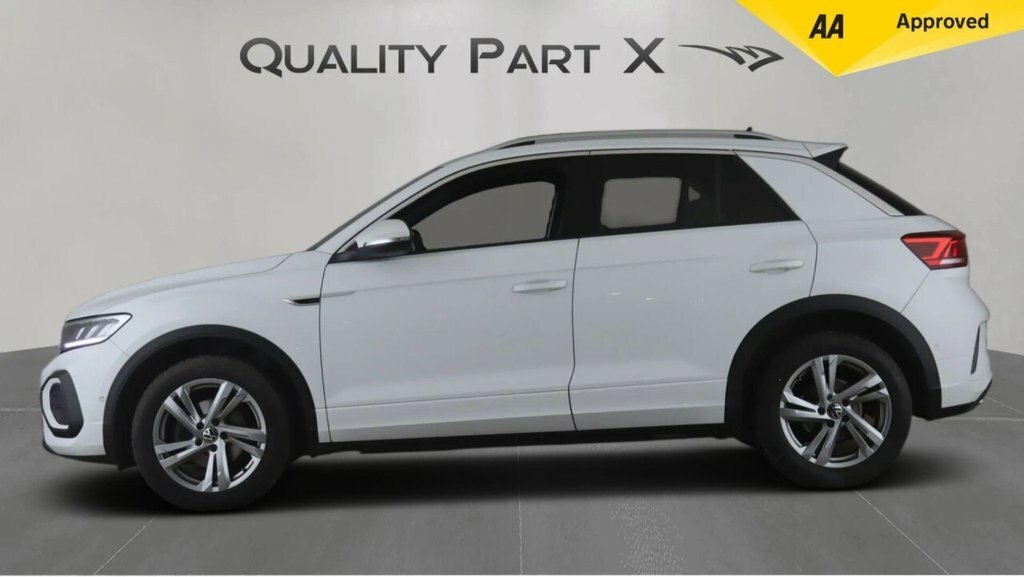Volkswagen T-Roc Suv WU72LCZ White #4