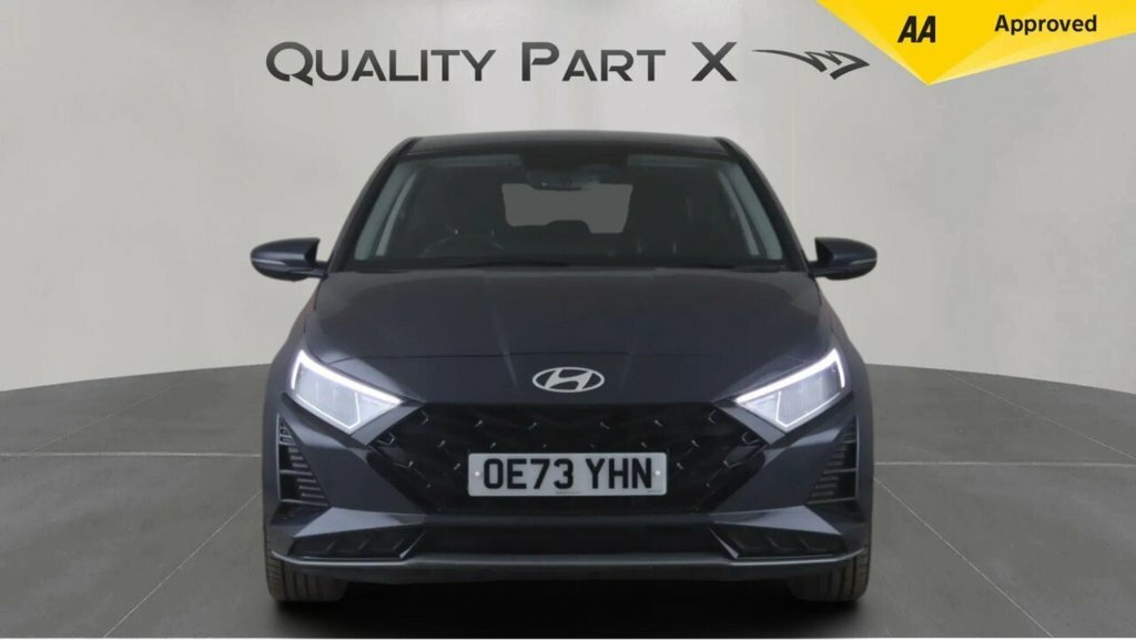 Hyundai I20 Hatchback OE73YHN Grey #2