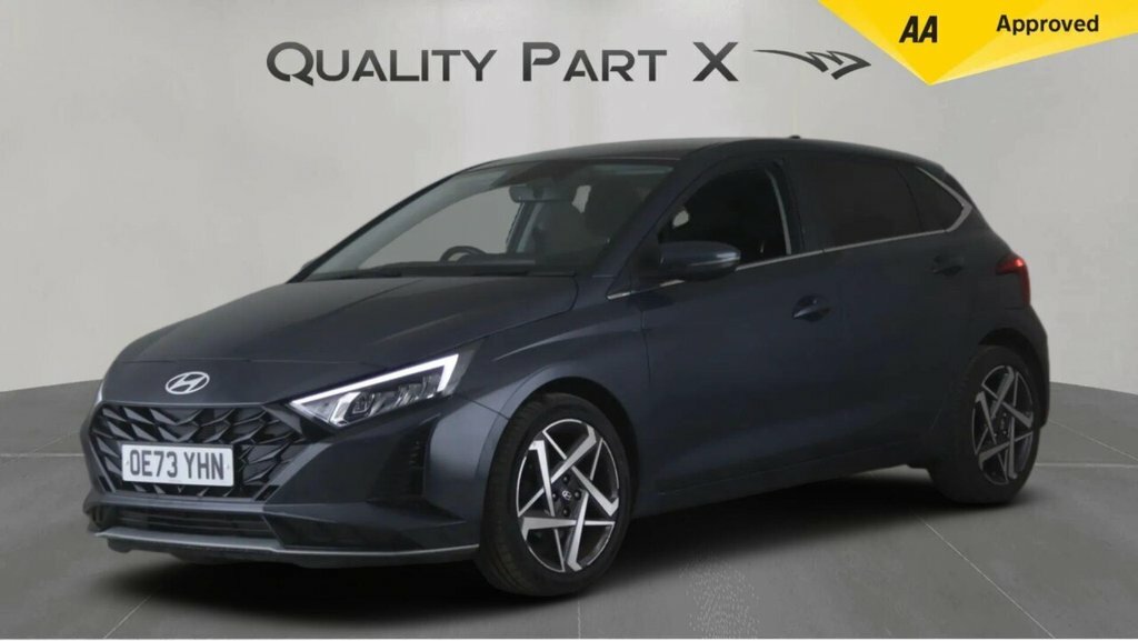Hyundai I20 Hatchback OE73YHN Grey #3