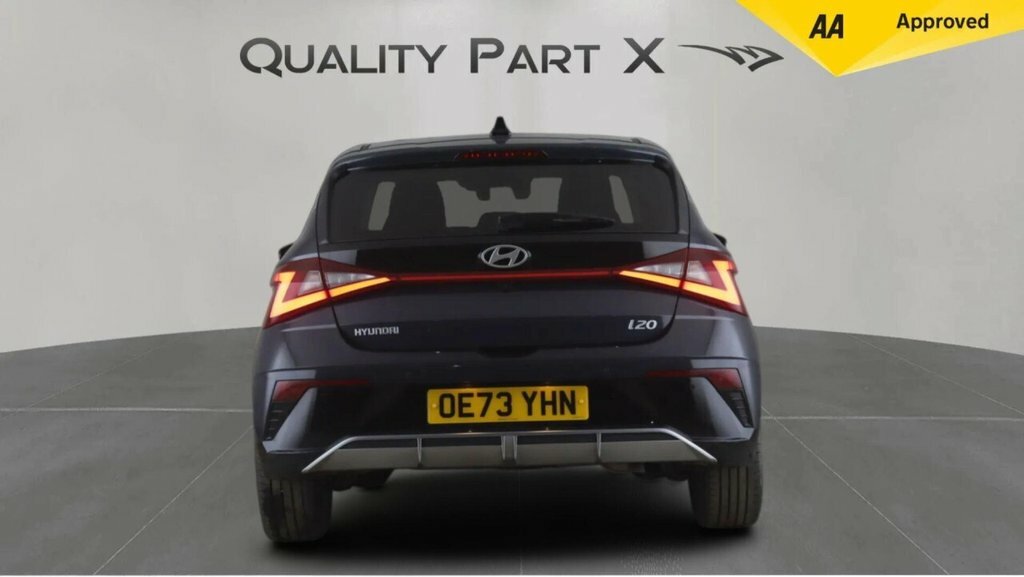 Hyundai I20 Hatchback OE73YHN Grey #6