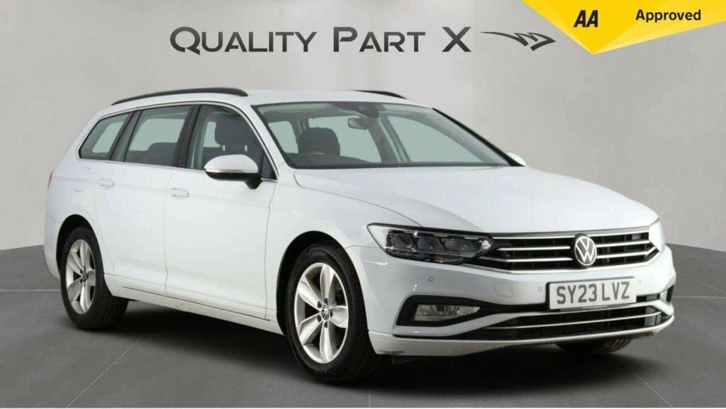 Volkswagen Passat Estate White