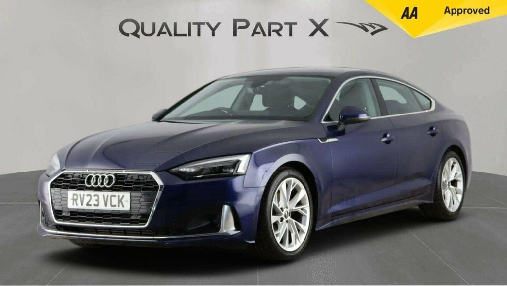 Audi A5 Hatchback RV23VCK Blue #3