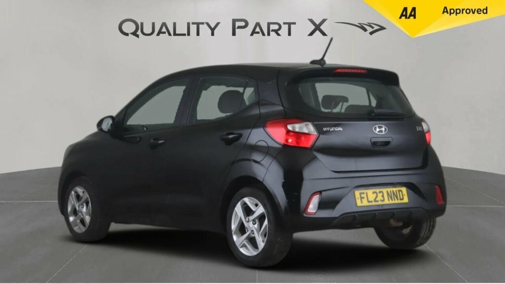 Hyundai I10 Hatchback FL23NND Black #5