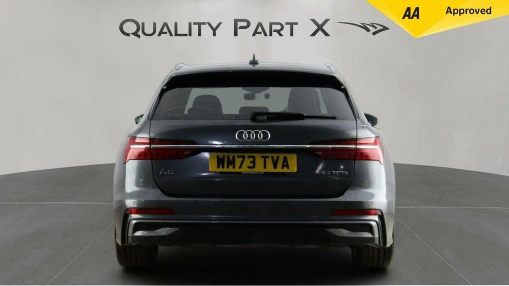 Audi A6 Avant Estate WM73TVA Grey #4