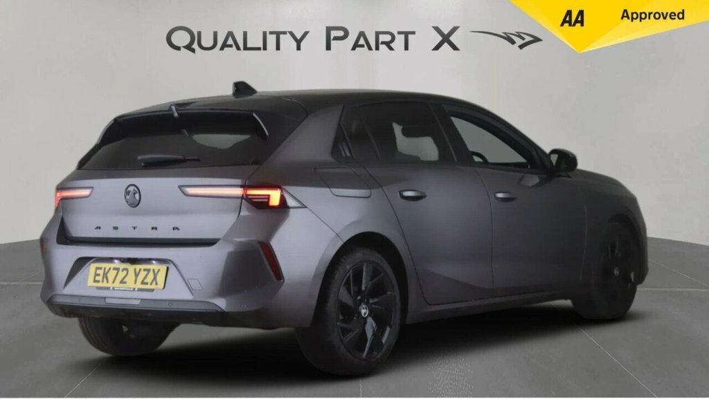 Vauxhall Astra Hatchback EK72YZX Grey #6