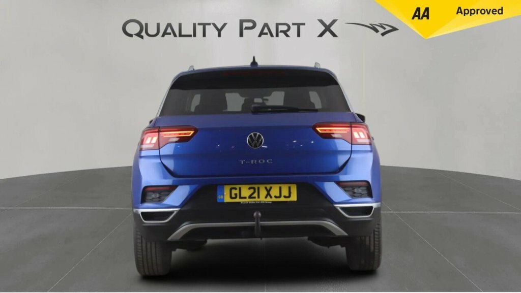 Volkswagen T-Roc Suv GL21XJJ Blue #6