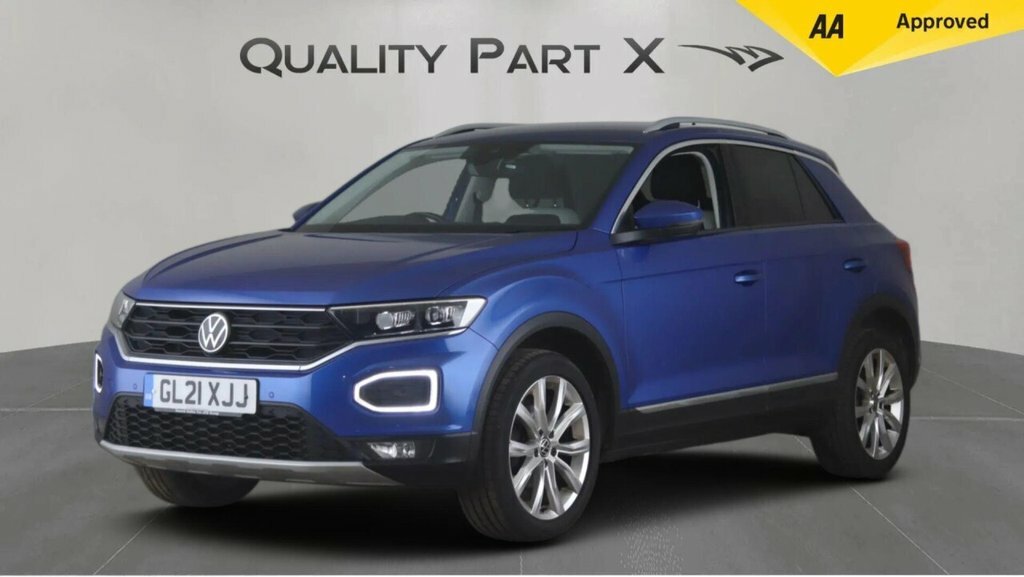 Volkswagen T-Roc Suv GL21XJJ Blue #3